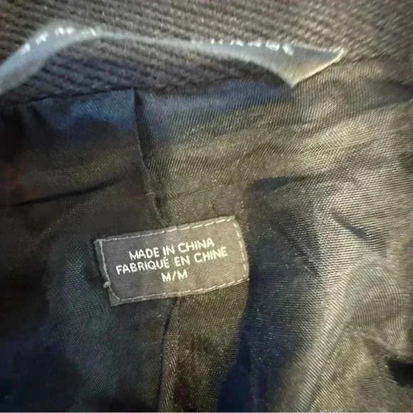 Armani Exchange A/X Woman’s Size Medium Black Blazer Jacket Career - Picture 6 of 10